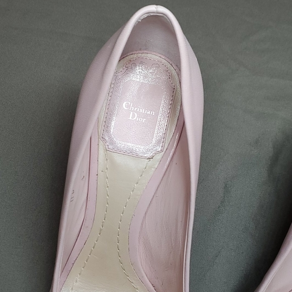 🌺sold🌺Dior essence pink pump leather - Picture 4 of 9